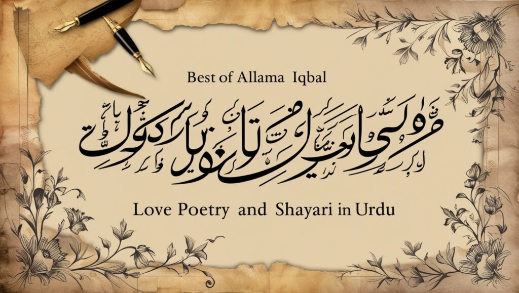 Urdu Shayari: Best Love, Sad, and Iqbal Poetry in Urdu